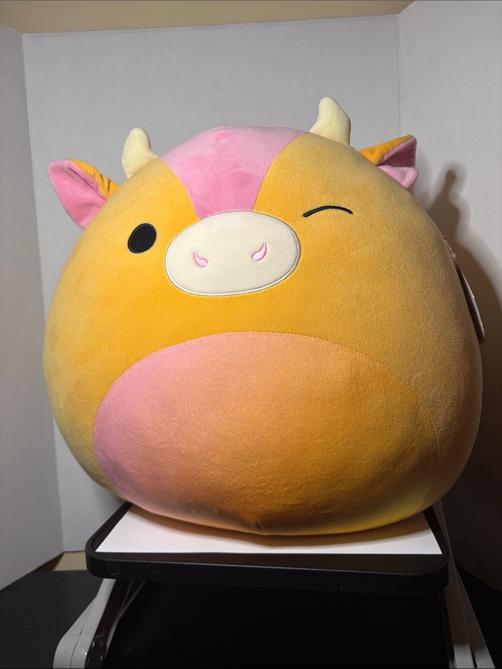 Squishmallows Yellow & Pink Adjani Plush - Picture 10 of 10